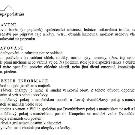 Летний дом Pod Strani Teleci